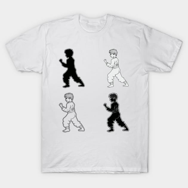 practicing martial arts T-Shirt by bloomroge